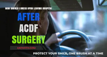 Post-ACDF Surgery Style: Comfortable Outfit Ideas for Hospital Discharge