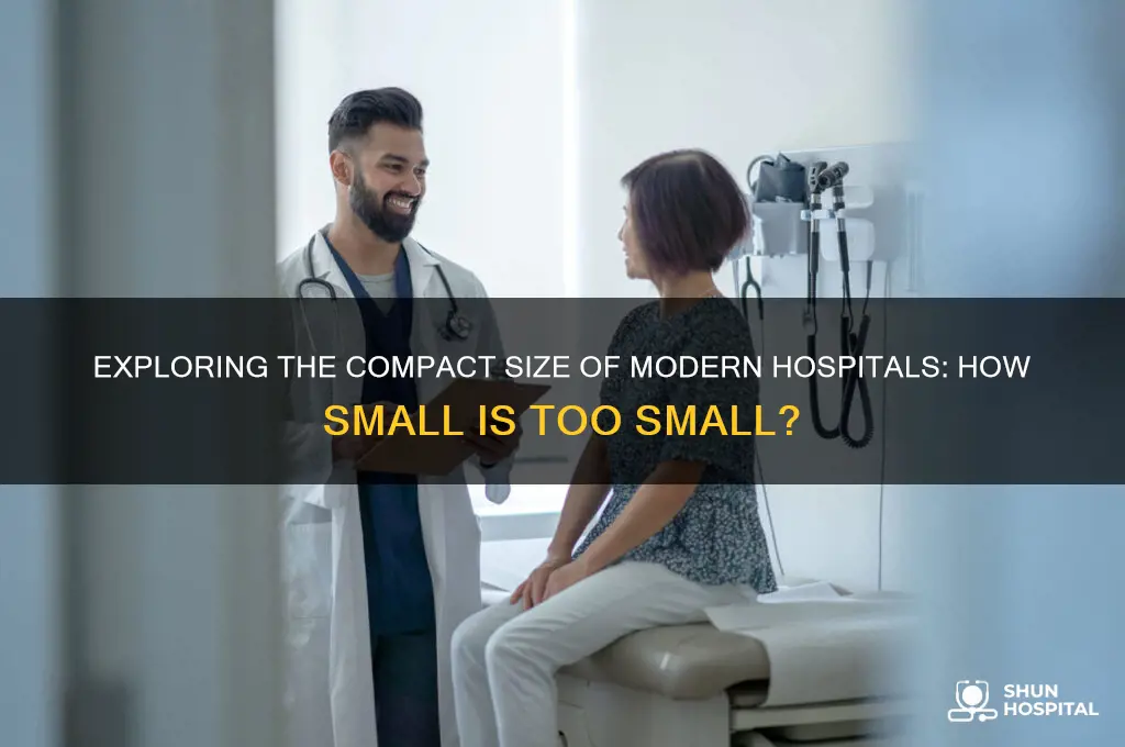 how small is a hospital