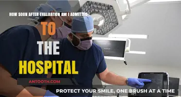 Hospital Admission Timeline: What to Expect After Your Evaluation