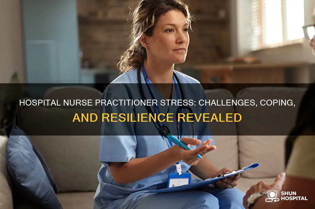 how stressful is being a nurse practitioner in a hospital