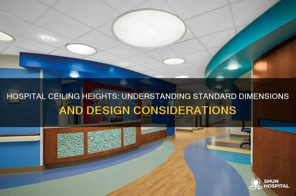 how tall are hospital ceilings