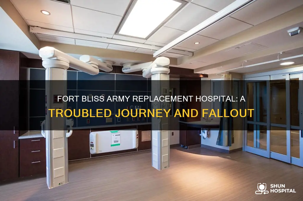 how the fort bliss army replacement hospital went awry