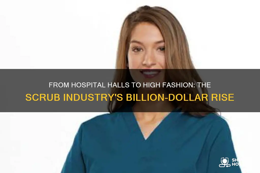 how the humble hospital scrub became a 10 billion business