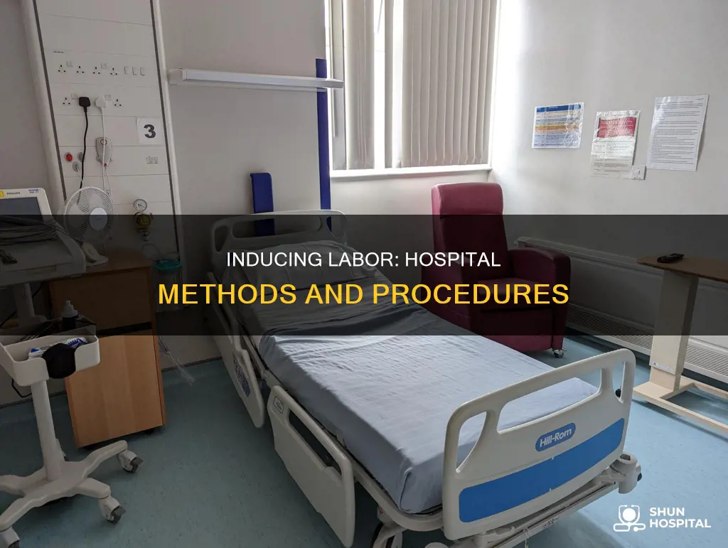 how they try induce labor in hospital