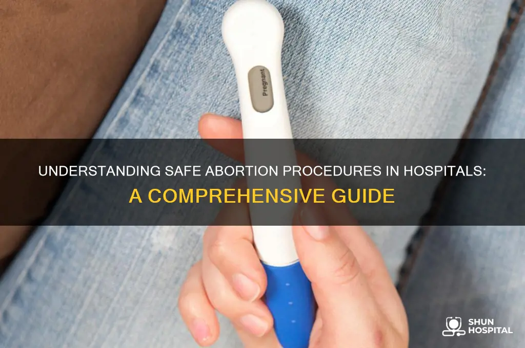 how to abortion in hospital
