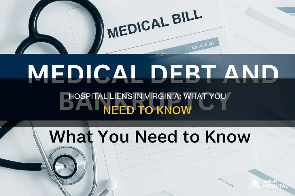 how to access hospital liens in virigina