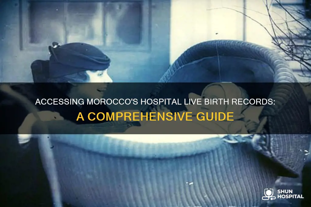 how to access hospital live birth records from morroco