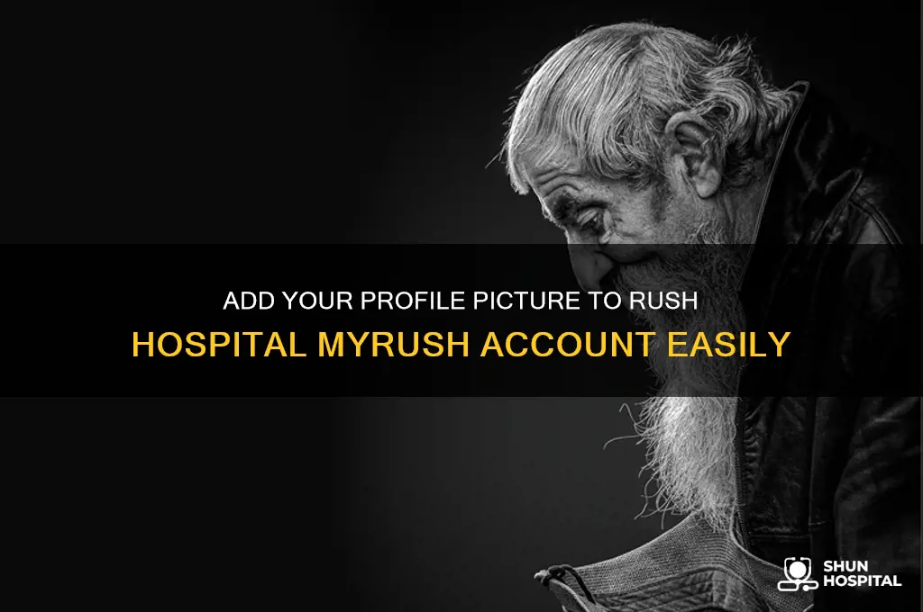 how to add profile pic rush hospital myrush account
