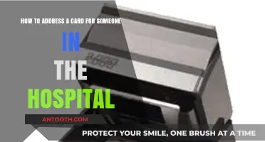 Sending Cheer: Properly Addressing Hospital Cards for Loved Ones