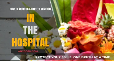 Thoughtful Gestures: Addressing a Get-Well Card for Hospital Patients