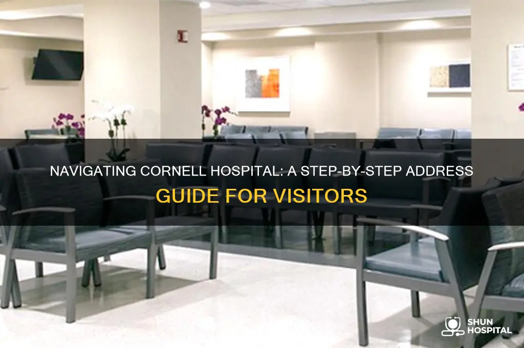 how to address cornell hospital