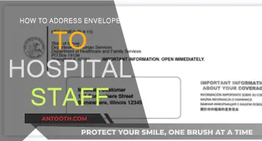 Addressing Hospital Staff: Envelope Etiquette