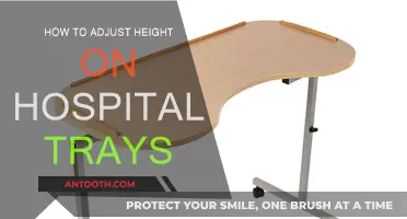 Adjusting Hospital Trays: Customizing Heights for Comfort and Care