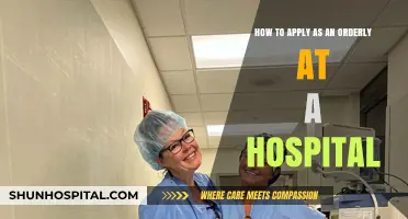 Steps to Apply as a Hospital Orderly: A Comprehensive Guide