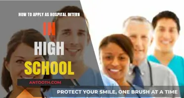 High Schoolers Guide: Applying for Hospital Internships Successfully