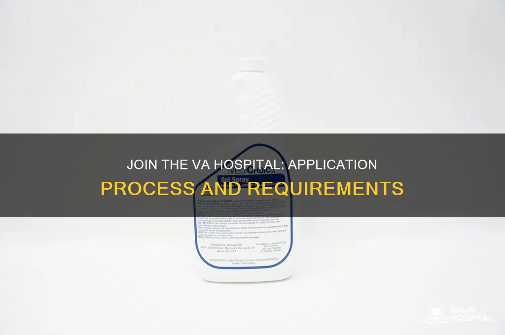 how to apply at the va hospital
