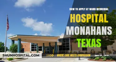 Your Guide to Applying at Ward Memorial Hospital Monahans, Texas