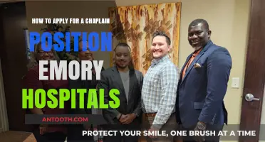 Applying for a Chaplain Position at Emory Hospitals: A Step-by-Step Guide