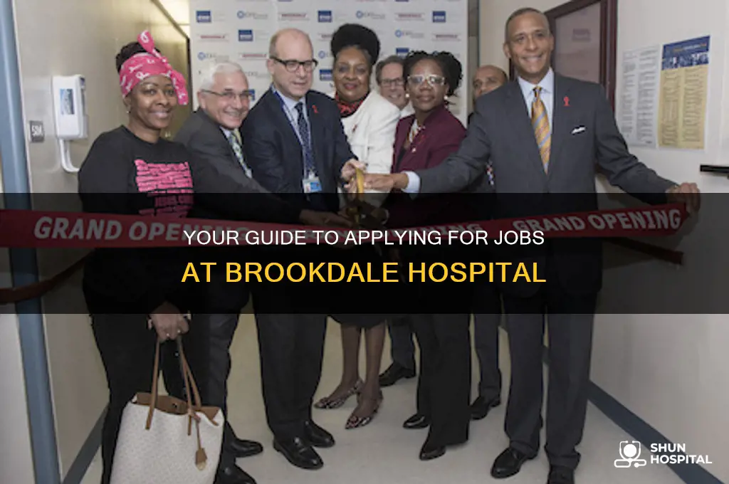 how to apply for a job in brookdale hospital