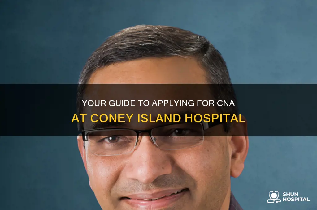 how to apply for cna at coney island hospital