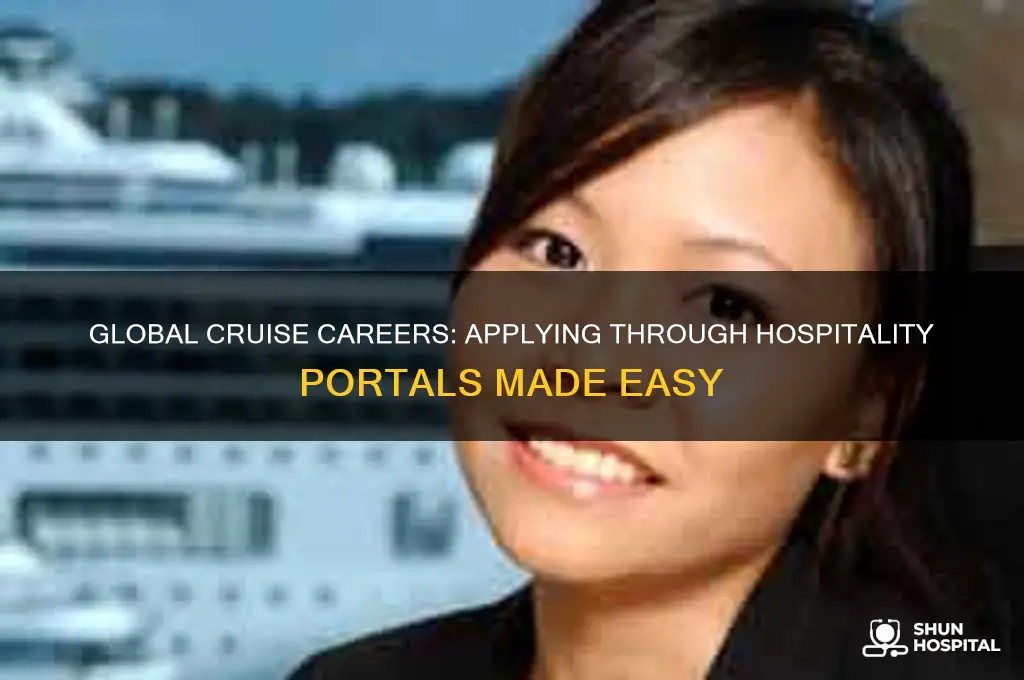 how to apply for cruise line jobs global hospitality portal