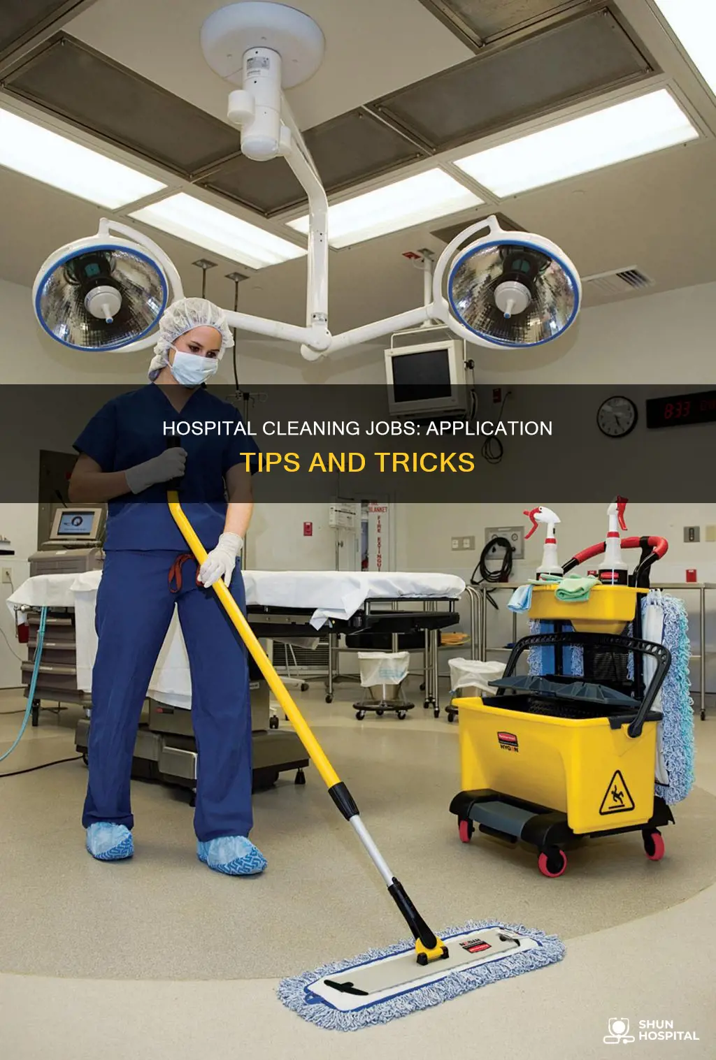 how to apply for hospital cleaning jobs