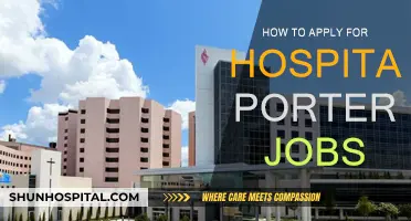 Hospital Porter Jobs: Application Process and Requirements