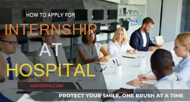 Internship Applications: Hospital Edition