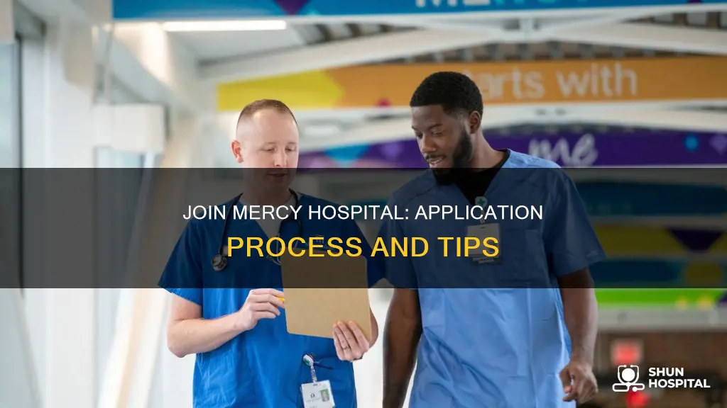 how to apply for mercy hospital jobs