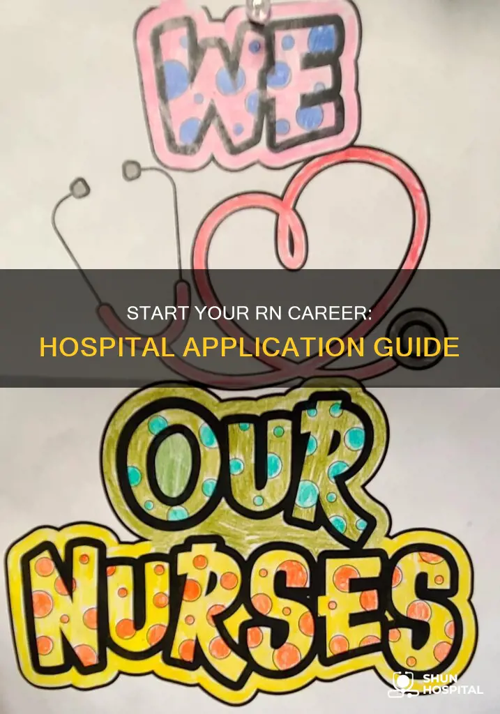 how to apply to hospital as rn