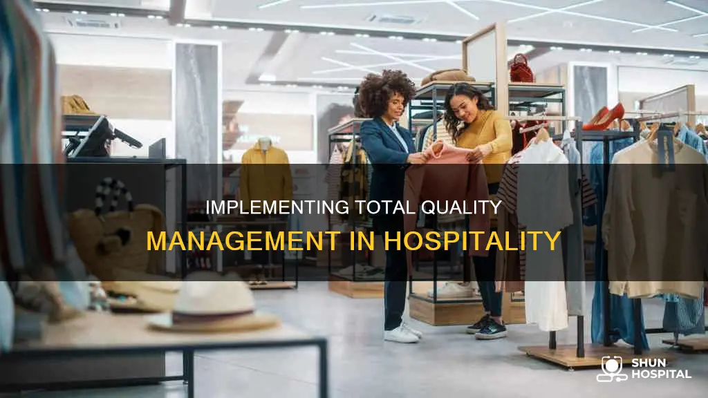 how to apply tqm in hospitality industry