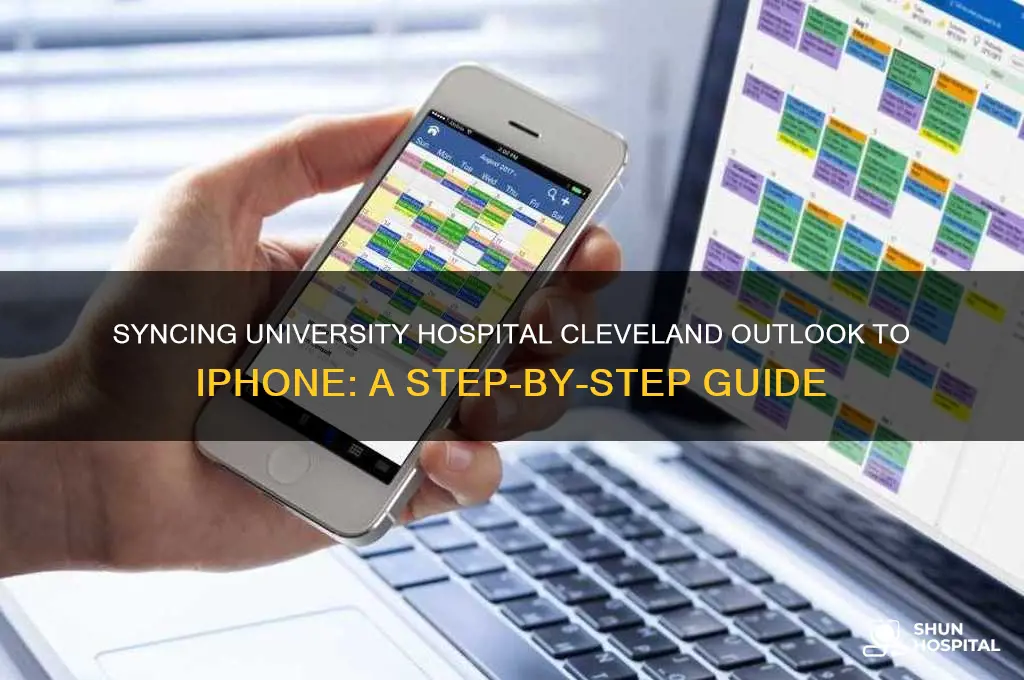 how to at university hospital cleveland outlook to iphone
