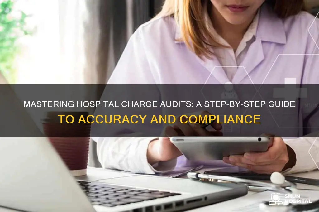 how to audit hospital charges