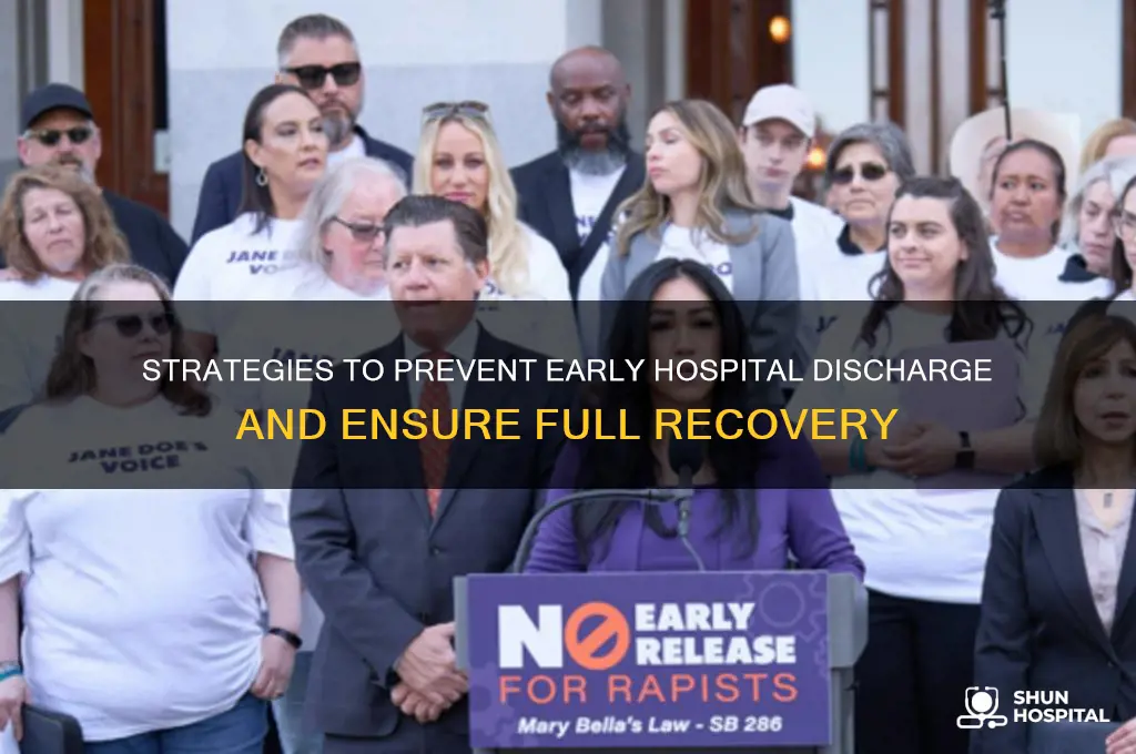 how to avoid hospital discharge