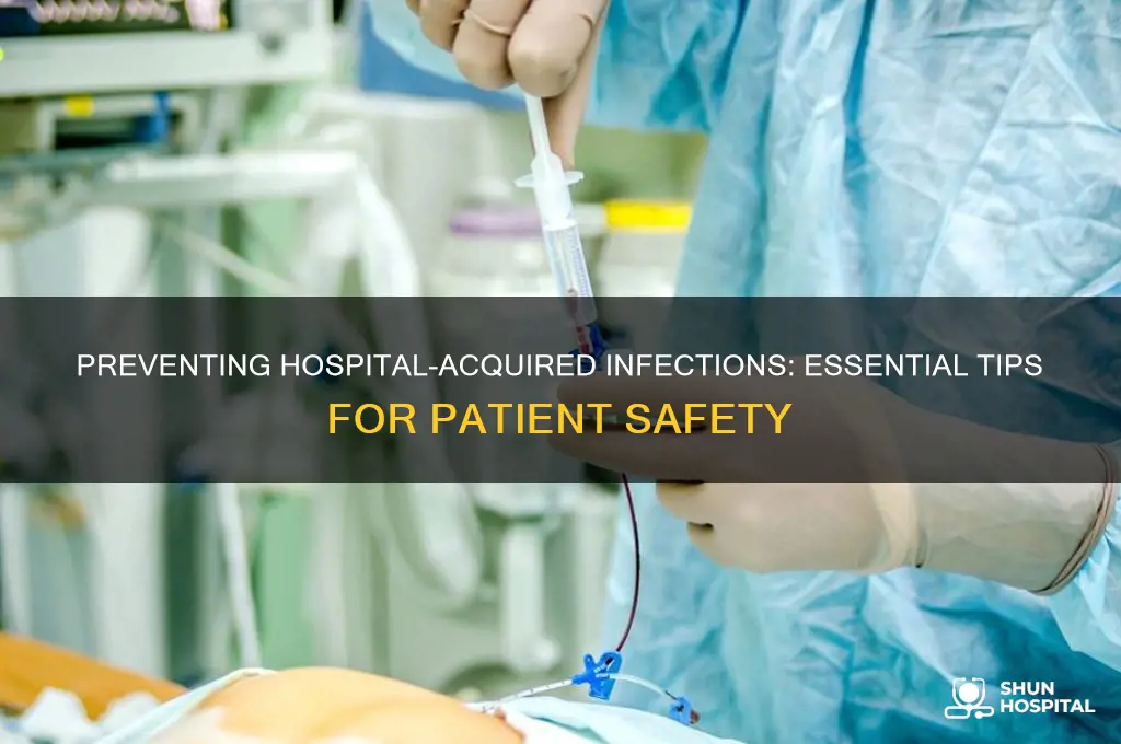 how to avoid hospital infections