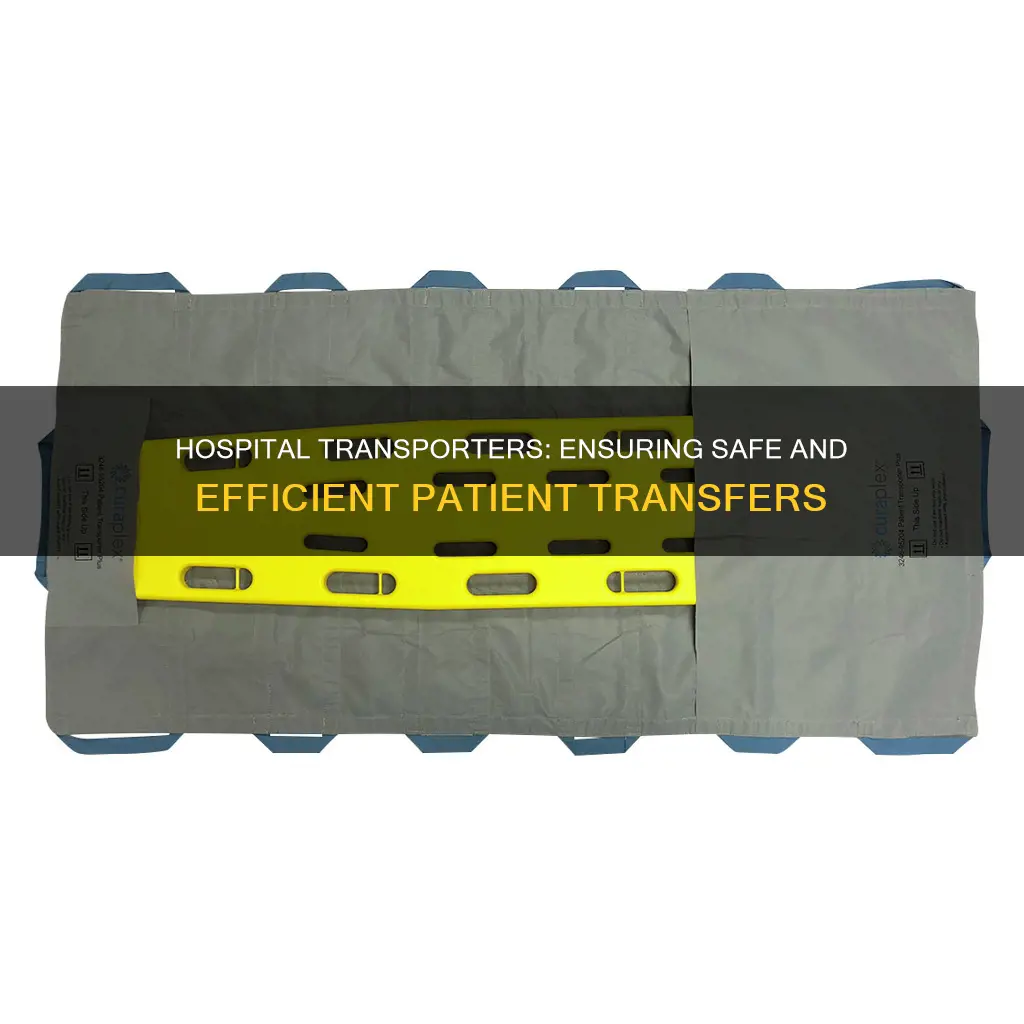 how to be a good hospital transporter