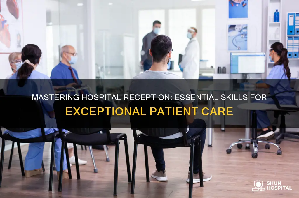 how to be a good receptionist in a hospital