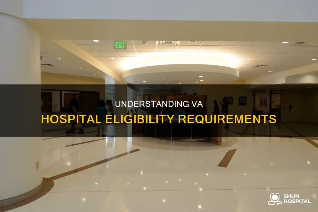 how to be eligible at va hospital