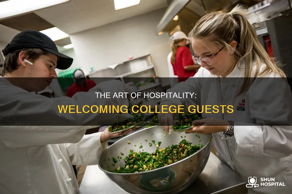how to be hospitable for college students
