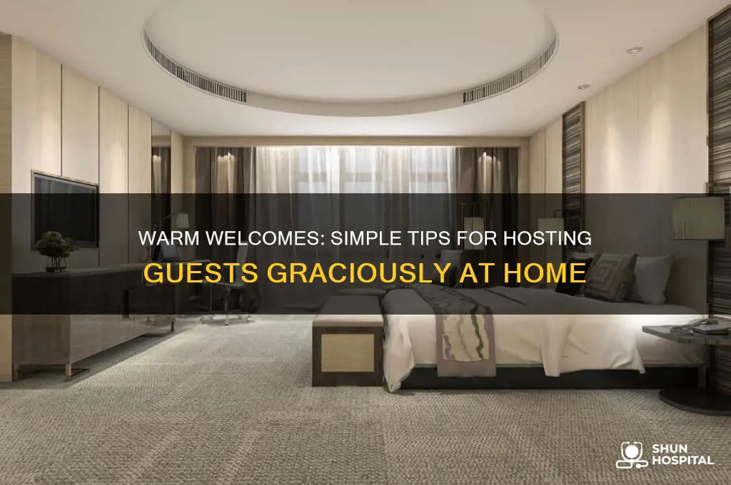 how to be hospitable to guests in your home