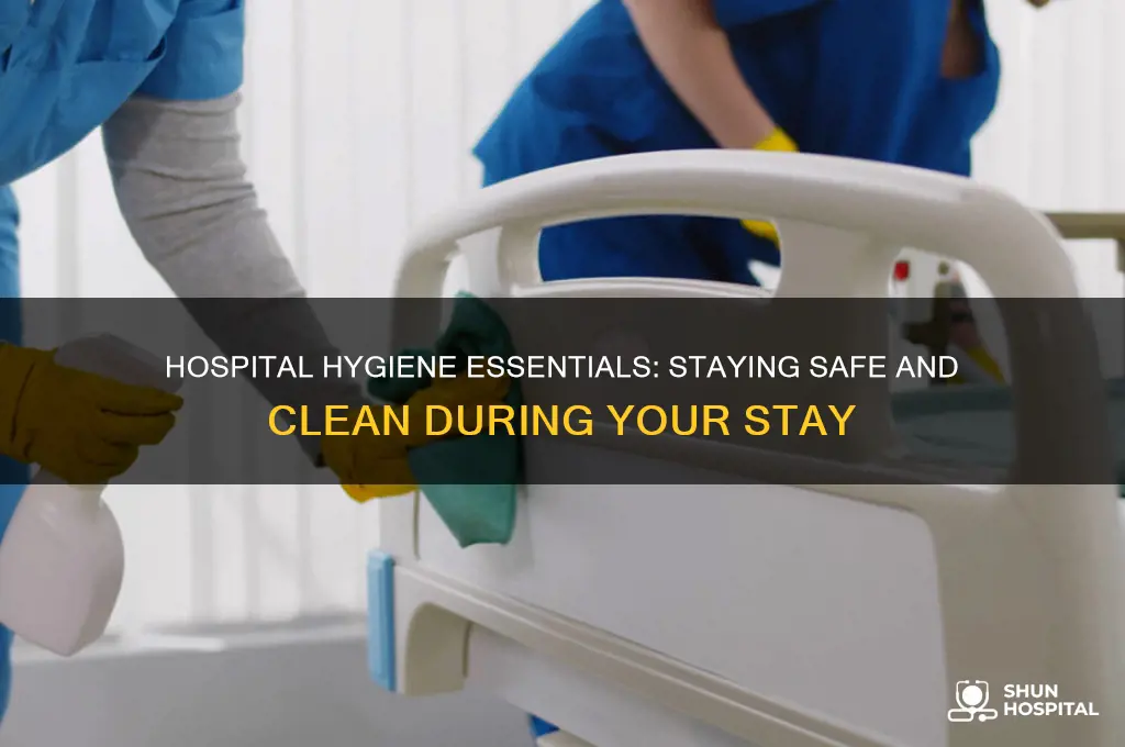 how to be safe and clean in a hospital