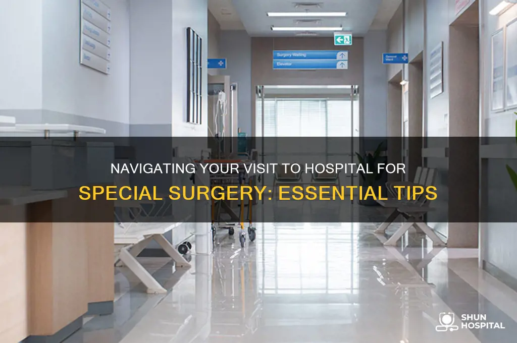 how to be seen at the hospital for special surgery