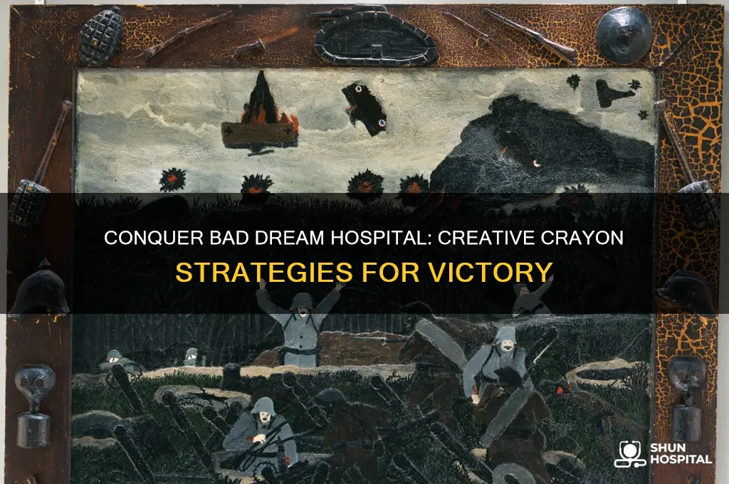 how to beat bad dream hospital with the crayons