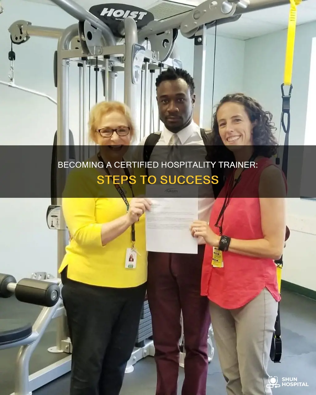 how to become a certified hospitality trainer