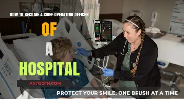 Mastering the Path to Becoming a Hospital Chief Operating Officer