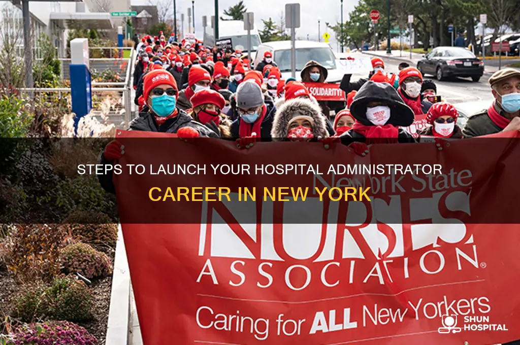 how to become a hospital administrator in new york