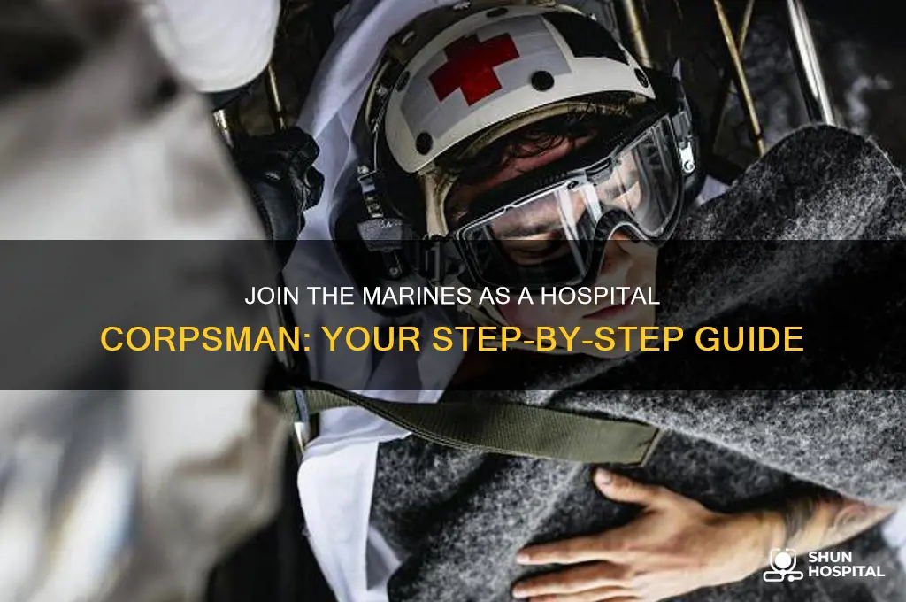 how to become a hospital corpsman with the marines