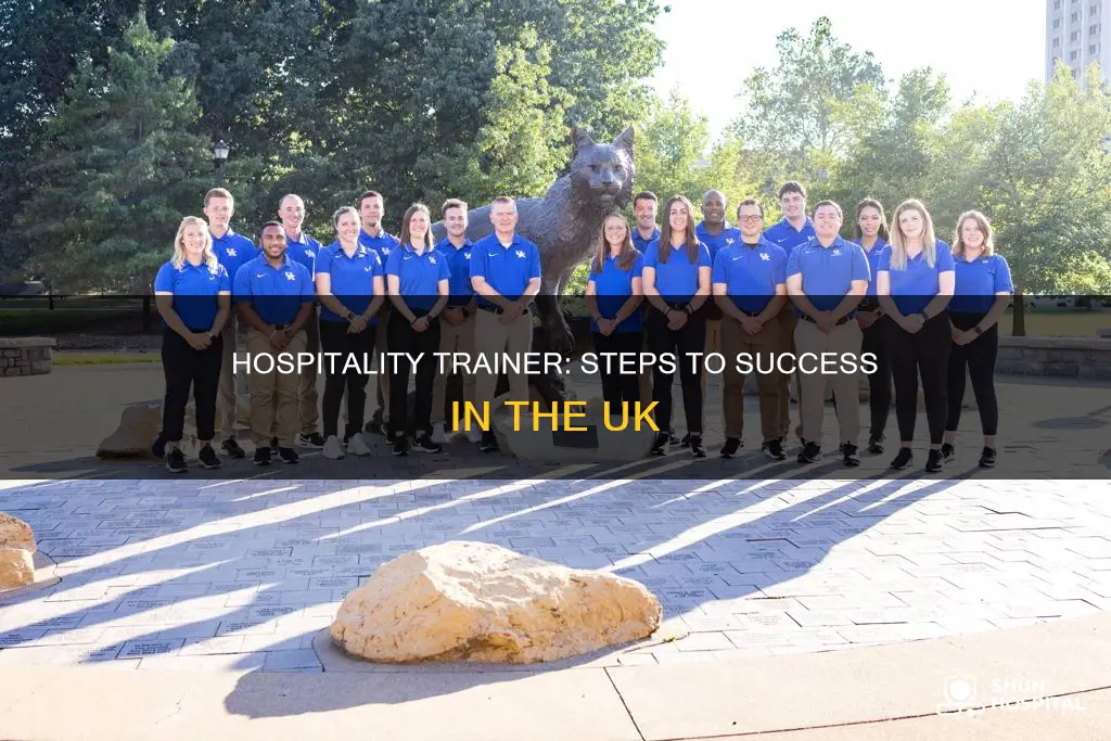 how to become a hospitality trainer uk