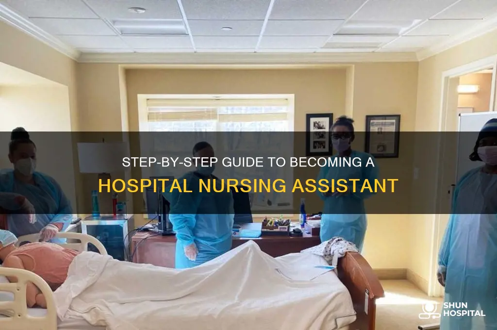how to become a nursing assistant in a hospital