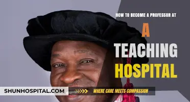 Path to Professorship: Teaching Hospital Academic Career Guide